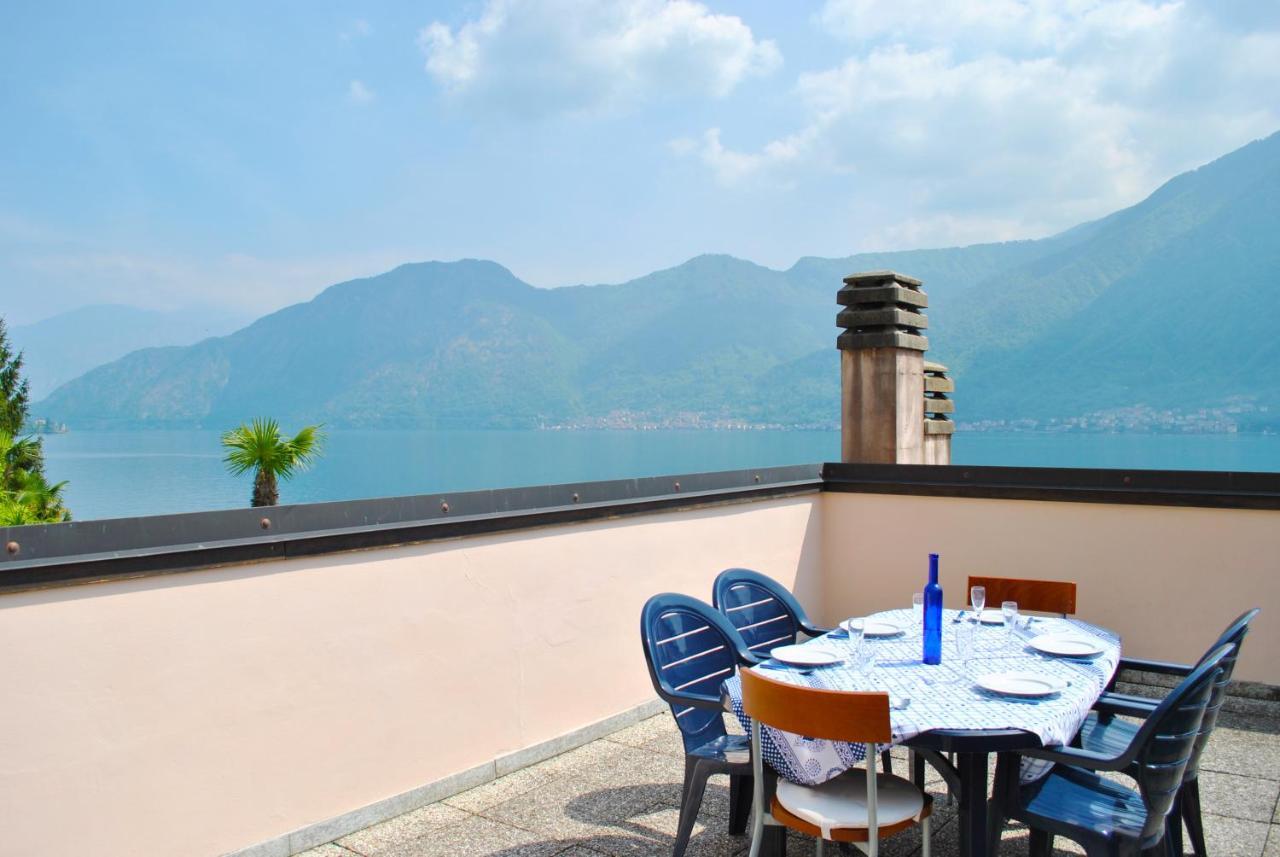 Apartamento Loft With Big Terrace Lake View Sala Comacina Exterior foto